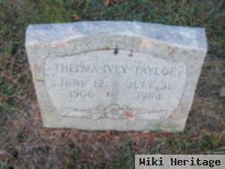 Thelma Ivey Taylor