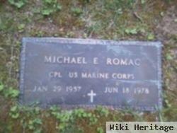 Michael Edward "bubby" Romac, Jr.