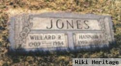 Willard R Jones