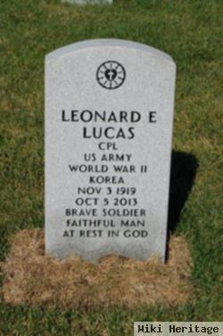 Leonard Edward Lucas