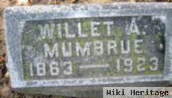 Willet Abraham Mumbrue