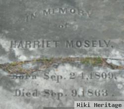 Harriet "fanny" Hawes Mosely