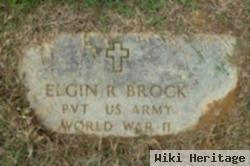 Elgin R. Brock