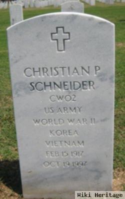 Christian Phillip Schneider
