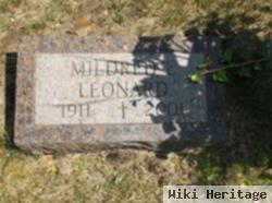 Mildred E Johnson Leonard