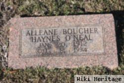 Alleane Haynes Boucher O'neal