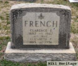 Clarence E French