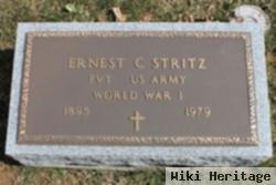 Pvt Ernest C Stritz