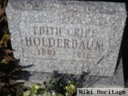 Clara "edith" Cripe Holderbaum