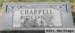 Betty Carlisle Chappell