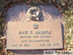 Jane K. Maddox