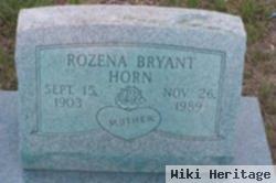 Rozena Bryant Bradstreet Horn