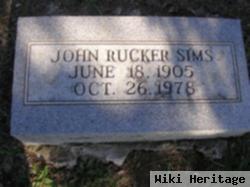 John Rucker Sims