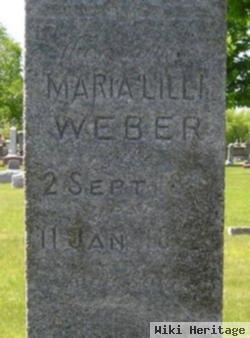 Maria Lillie Weber