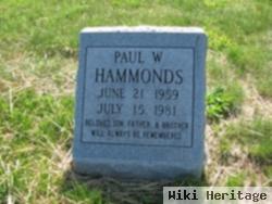 Paul Watkins Hammonds