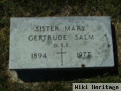 Sr Mary Gertrude Salm