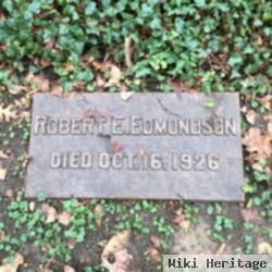 Robert E Edmondson