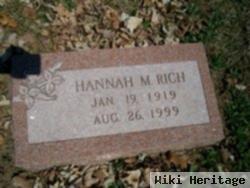 Hannah M. Rich