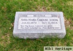 Anna Maria Caroline "caroline" Hilgenkamp Scheer