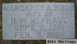 Margaret "maggie" Ann Biggs Mcphaul