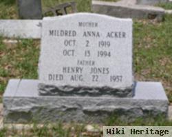 Mildred Anna Jones Acker