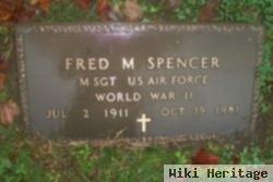 Sgt Fred M. Spencer