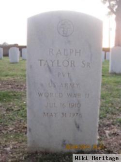 Pvt Ralph Taylor, Sr