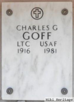 Lt Colonel Charles G Goff