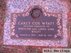 Carey Cox Wyatt