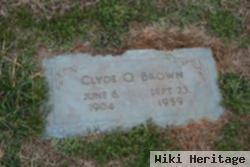 Clyde O Brown