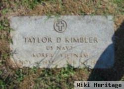 Taylor D Kimbler