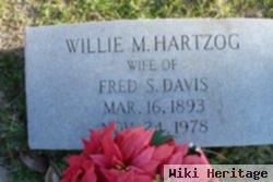 Willie Mae Mccall "iddie" Hartzog Davis