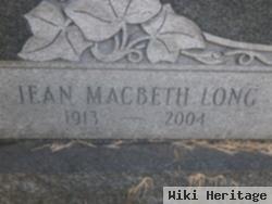 Jean Macbeth Long