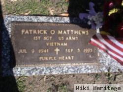 Patrick O Matthews