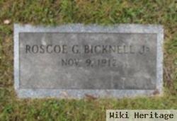 Roscoe Gibbs "ross" Bicknell, Jr