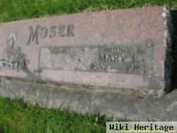 Maria Elizabeth "mary" Steiner Moser