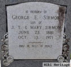 George E. Sirmon