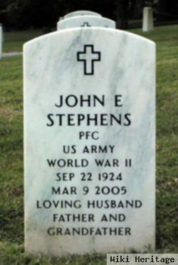 John E Stephens