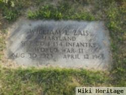 Sgt William Lewis Zais