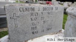 Claude James Decuir, Sr