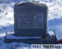 Barbara Ann Fink Maxwell