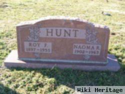 Roy F Hunt