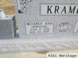 Beverly A. Hornung Kramer