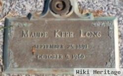 Maude L. Kerr Long