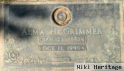 Alma H Meinert Grimmer