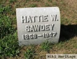 Harriet Olive "hattie" Wiley Sawdey