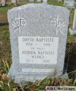 Joshua D. Baptiste Wedge