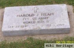 Harold J Heape
