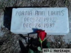 Portia Ann Likins