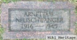 Arnetta W. Neuschwanger